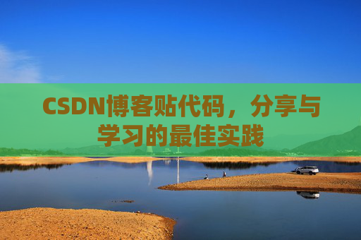 CSDN博客贴代码，分享与学习的最佳实践